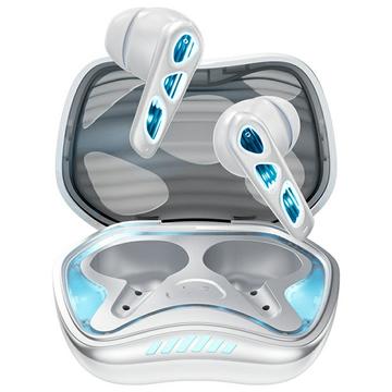 YX36 AI Écouteurs de traduction intelligents / Casque de jeu Bluetooth avec son Hi-Fi - Blanc