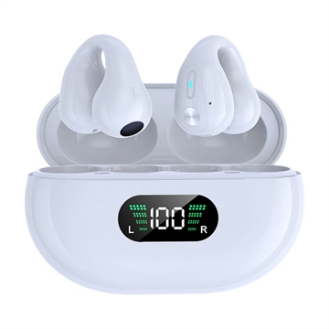 Écouteurs TWS Ouverts à Réduction de Bruit YYK Q80 - Blanc