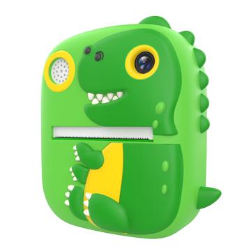Appareil photo pour enfants à impression instantanée YYTech P3 T-Rex - Vert