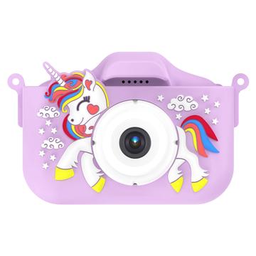 YYTech Appareil photo pour enfants Licorne avec carte mémoire 32GB et lecteur de carte