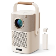 Yaber T2 Plus Projecteur portable Full-HD avec son JBL et Google TV - Beige
