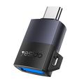 Yesido GS31 Adaptateur OTG USB 3.0 vers USB-C 18W - Noir