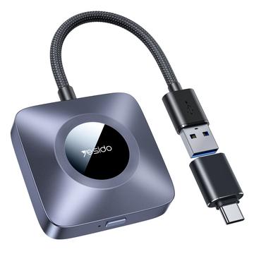 Yesido KM23 Adaptateur CarPlay filaire à sans fil