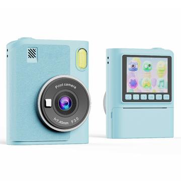 Appareil photo à tirage instantané Z900 pour enfants avec filtres créatifs et carte mémoire de 32 Go - Bleu