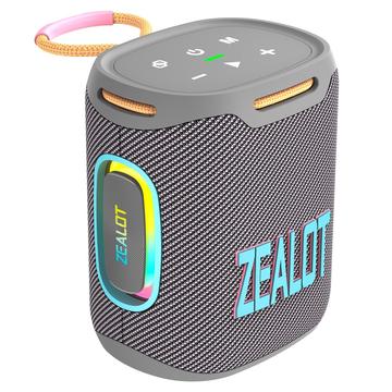 Zealot S122 Enceinte Bluetooth portable avec subwoofer - 25W - Gris