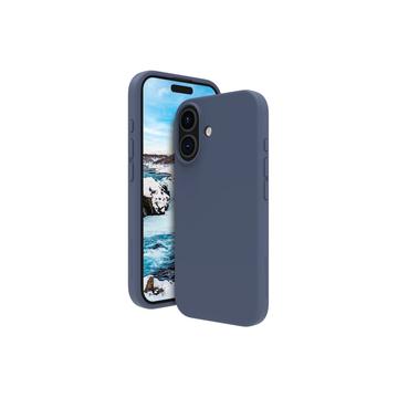Coque iPhone 16 Plus Écologique dbramante1928 Monaco MagSafe - Bleu Pacifique