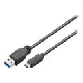 Goobay USB 3.0 / USB 3.1 USB Type-C Kabel - 1m - Sort