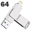 Clé USB iDiskk OTG - USB Type-A/Lightning