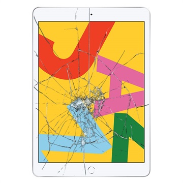 Réparation vitre d\'écran et écran tactile iPad 10.2 (2019) - Blanc