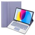 Étui iPad 2022/2025 avec Clavier Bluetooth - Violet