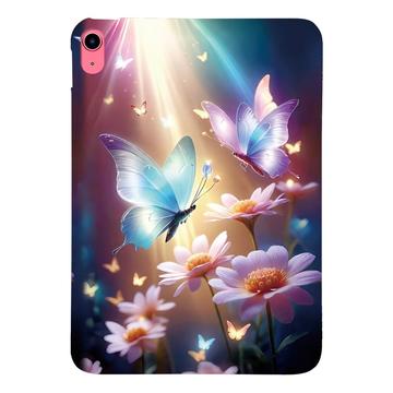 Coque iPad 2022/2025 en TPU Stylish Ultra Fin - Papillon Floral