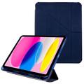 Etui Folio iPad 2022/2025 Origami Stand - Bleu foncé