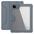Étui à Rabat iPad Air 11 (2024)/iPad Pro 11 2022/2021/2020/iPad Air 2022/2020 Smart Nillkin Bumper - Gris / Transparent
