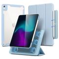 iPad Air 2020/2022/2024 ESR Rebound Hybrid Tri-Fold Folio Case - Bleu ciel