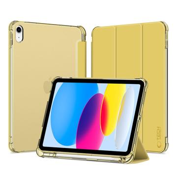 Étui folio à trois volets iPad 2022/2025 Tech-Protect SmartCase Pen Hybrid - Cristal Jaune
