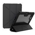 Étui à Rabat iPad Pro 11 (2024) Smart Nillkin Bumper - Noir / Transparent