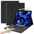 Étui iPad Pro 12.9 2018/2020/2021/2022 avec Clavier Bluetooth - Noir