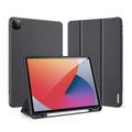 Étui à Rabat iPad Pro 12.9 2020/2021/2022 Smart Tri-Fold Dux Ducis Domo - Noir