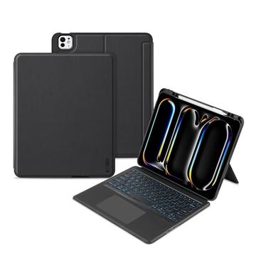 Étui pour clavier Bluetooth iPad Pro 13 (2024) Tech-Protect SmartCase Mag Pen - Noir