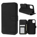 iPhone 11 Azns Wallet Case with Stand Function - Black