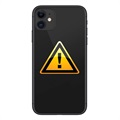 Réparation Cache Batterie pour iPhone 11 - cadre inclus - Noir