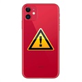 Réparation Cache Batterie pour iPhone 11 - cadre inclus - Rouge
