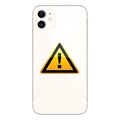 Réparation Cache Batterie pour iPhone 11 - cadre inclus - Blanc