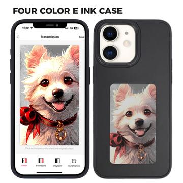 Coque iPhone 11 InkZone DIY E-Ink NFC - Noire