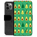 Étui Portefeuille Premium iPhone 11 Pro Max - Avocado Pattern