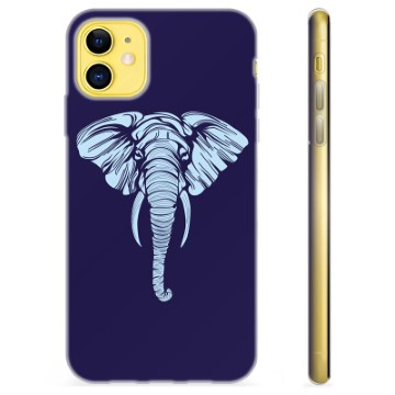 Coque iPhone 11 en TPU - Éléphant