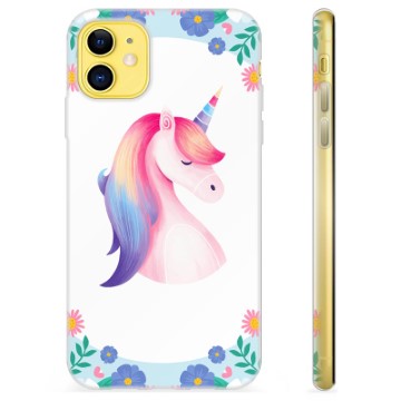 Coque iPhone 11 en TPU - Licorne