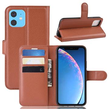 Étui Portefeuille iPhone 11 avec Fermeture Magnétique