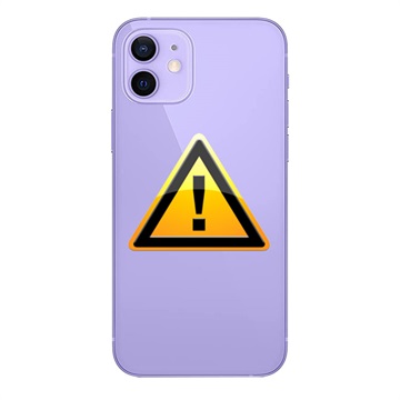 Réparation Cache Batterie pour iPhone 12 - cadre inclus - Violet