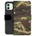 Étui Portefeuille Premium iPhone 12 - Camouflage