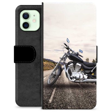 Étui Portefeuille Premium iPhone 12 - Moto