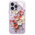 Coque hybride iPhone 12/12 Pro Bouquet de fleurs