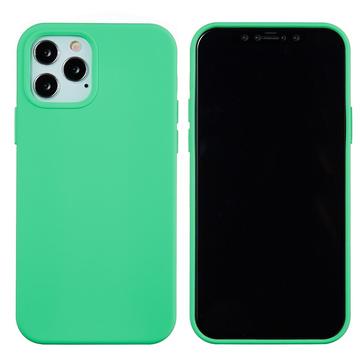 Coque iPhone 12 Pro Max en Silicone Liquide - Verte