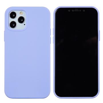 Coque iPhone 12 Pro Max en Silicone Liquide - Violete