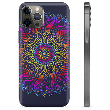 Coque iPhone 12 Pro Max en TPU - Mandala Coloré