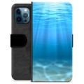 Étui Portefeuille Premium iPhone 12 Pro - Mer