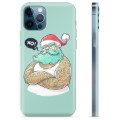 Coque iPhone 12 Pro en TPU - Père Noël Moderne