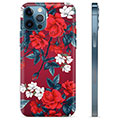 Coque iPhone 12 Pro en TPU - Fleurs Vintage