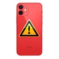 Réparation Cache Batterie pour iPhone 12 mini - cadre inclus - Rouge