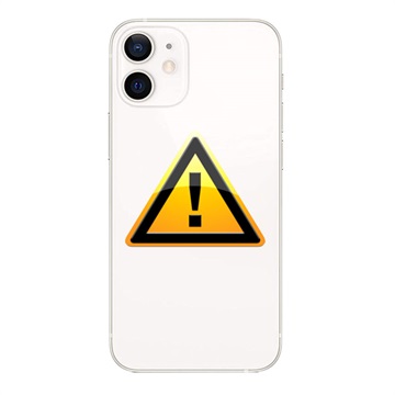 Réparation Cache Batterie pour iPhone 12 mini - cadre inclus - Blanc