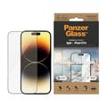 Protecteur d'Écran iPhone 14 Pro PanzerGlass Ultra-Wide Fit Anti-Reflective EasyAligner - Bord Noir