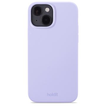 Coque iPhone 13/14 en Silicone Holdit - Violete