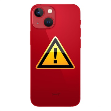 Réparation Cache Batterie pour iPhone 13 - cadre inclus - Rouge
