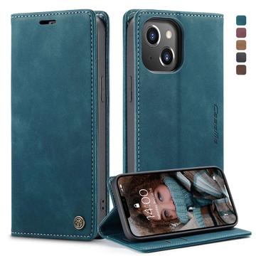 Étui Portefeuille iPhone 13 Caseme Série 013 - Bleu