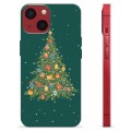 Coque iPhone 13 Mini en TPU - Sapin de Noël