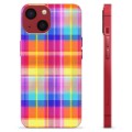 Coque iPhone 13 Mini en TPU - Chemise en Flanelle